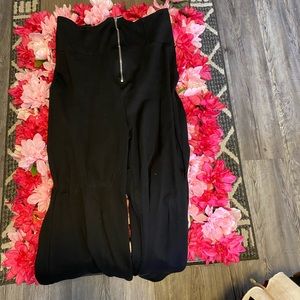 High wasted flare pants